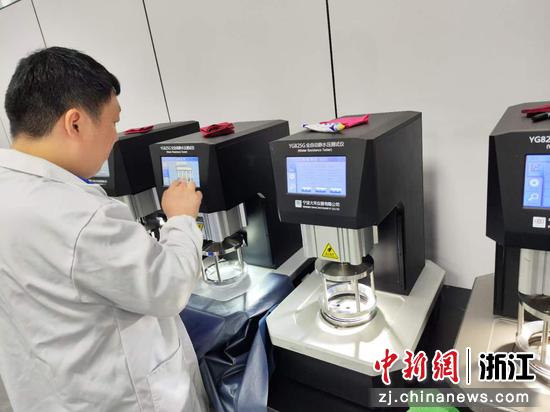得伟科技实验室研发现场。&nbsp;浙商银行&nbsp;供图
