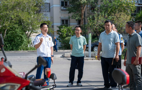 会议现场电动车充电桩建设点位。