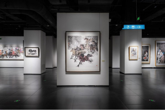 展览现场。