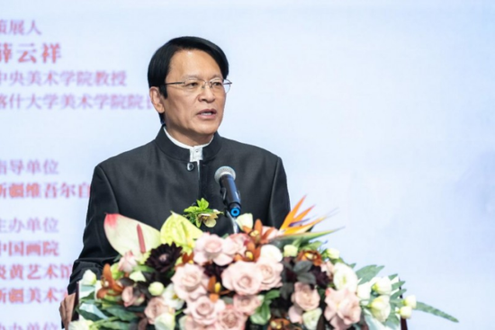 画家马欣乐先生。