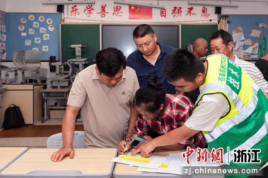 建设者有序转移。浙江交工 供图