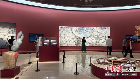 图为展览现场。(主办方供图) 图为展览现场。(主办方供图)