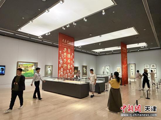 图为展览现场。(主办方供图) 图为展览现场。(主办方供图)