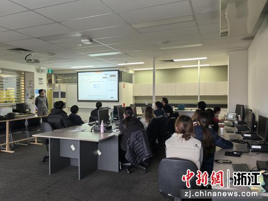近日,培训课程现场。(浙江工商职业技术学院供图) 近日,培训课程现场。(浙江工商职业技术学院供图)