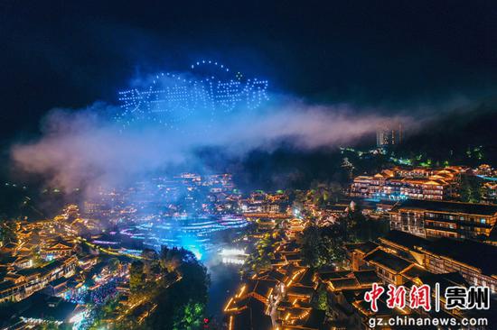 遵义播州区乌江寨景区。李仁军 摄 遵义播州区乌江寨景区。李仁军 摄