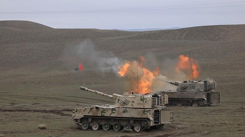 直击炮兵分队实弹射击考核现场 直击炮兵分队实弹射击考核现场