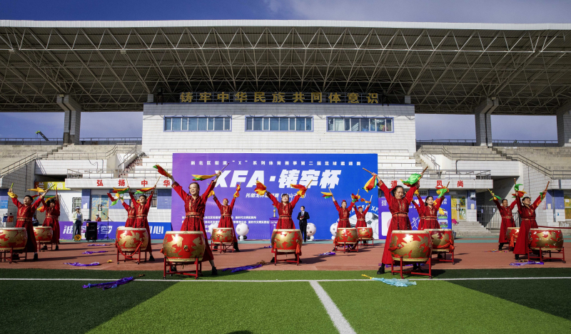 独山子区2026年“铸牢杯”第二届足球邀请赛举办