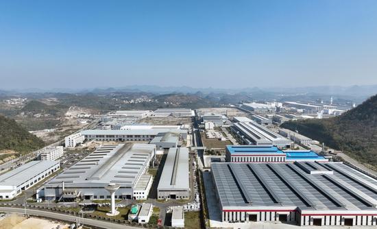 清镇经开区王庄铝工业园区。代胜强 摄 清镇经开区王庄铝工业园区。代胜强 摄