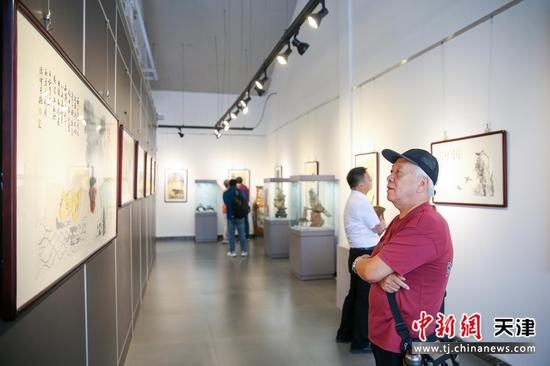 图为展览现场。(主办方供图) 图为展览现场。(主办方供图)