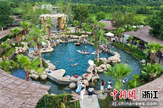 下渚湖街道文旅有机更新。下渚湖街道供图