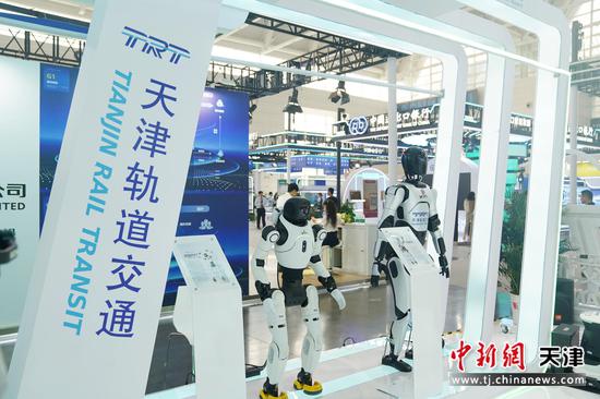 图为展厅现场。（天津轨道交通集团供图）