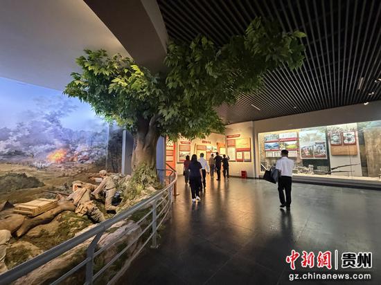 图为红军长征过茅台陈列馆。杨茜 摄 图为红军长征过茅台陈列馆。杨茜 摄