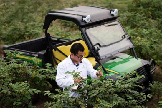 安利植物研发中心科学家专注植物营养素的探索