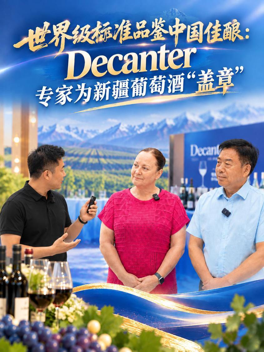 《Decanter（醇鉴）》首次在华专项品评落地昌吉