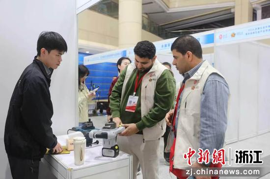境外采购商对接会现场。五金城集团&nbsp;供图