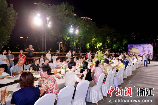 9月25日晚，活动现场一景。（主办方供图）