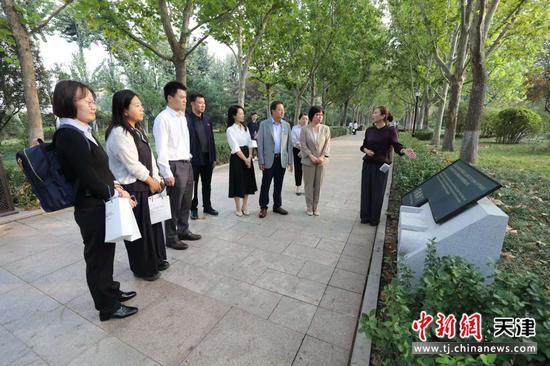 图为活动现场。（天津外国语大学供图）