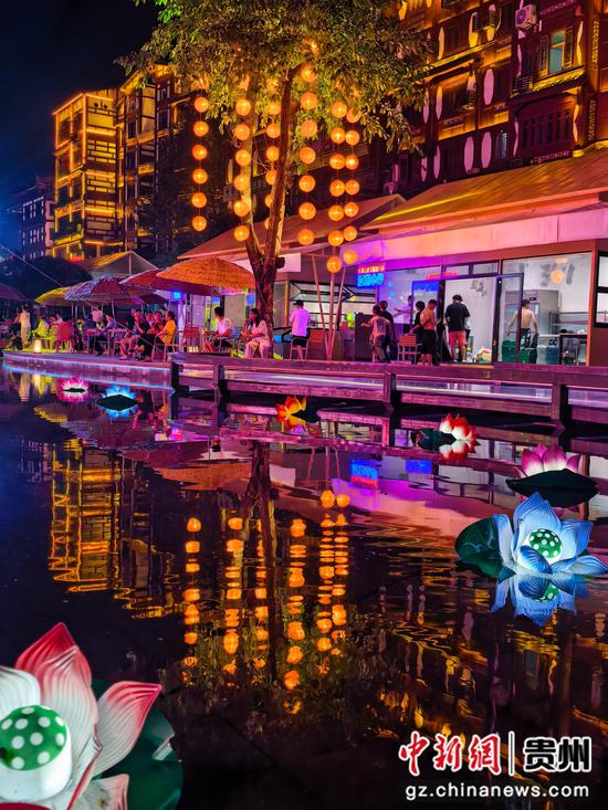 茅台镇夜景 茅台镇夜景