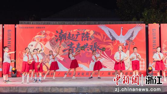 活动现场。广陈镇供图