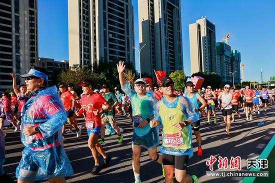 图为比赛现场。（天津市宝坻区供图）