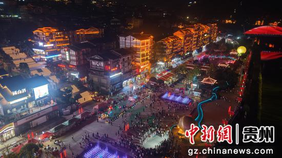 茅台镇夜景 茅台镇夜景
