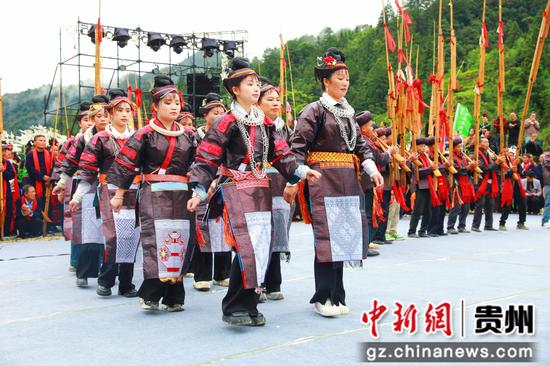 剑河县太拥镇昂英村开渔节活动现场。剑河县融媒体中心 供图 剑河县太拥镇昂英村开渔节活动现场。剑河县融媒体中心 供图