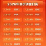 油价最新调整通知