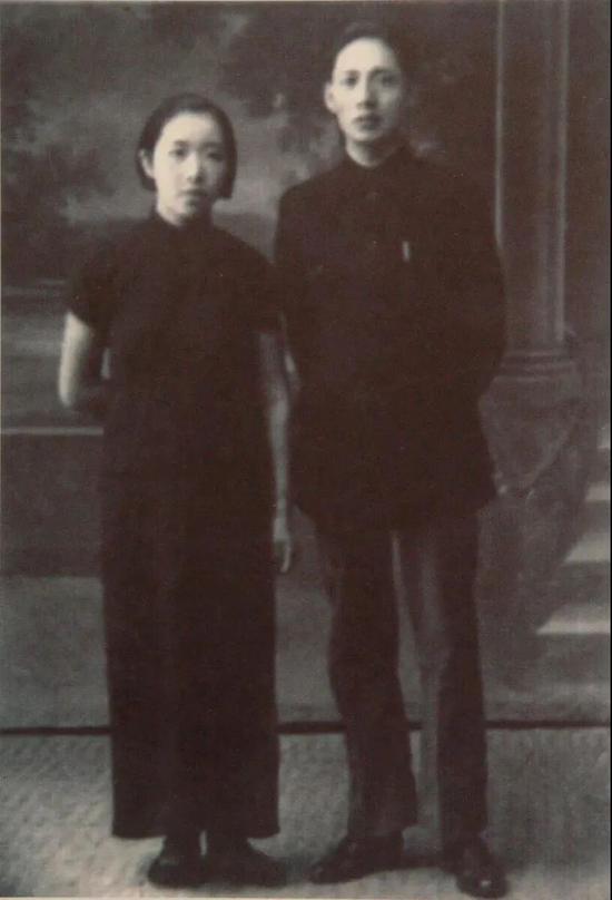 刘英与夫人丁魁梅 刘英与夫人丁魁梅