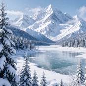 新疆今年的雪，在路上了