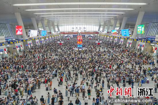 杭州东站。铁路杭州站供图