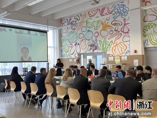 近日，活动现场。宁波市贸促会 供图