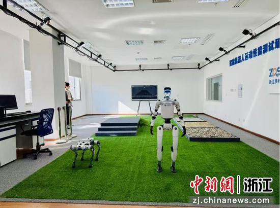浙江省具身智能机器人产品质量检验检测中心。主办方&nbsp;供图