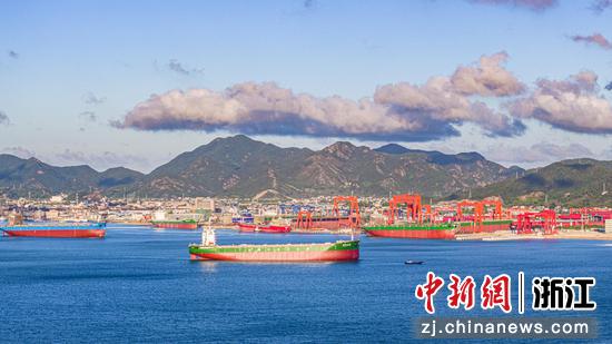 浙江宁波象山沿海景观（资料图）。宁波港航&nbsp;供图