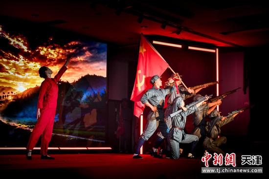 图为活动现场。（天津市戒毒局供图）