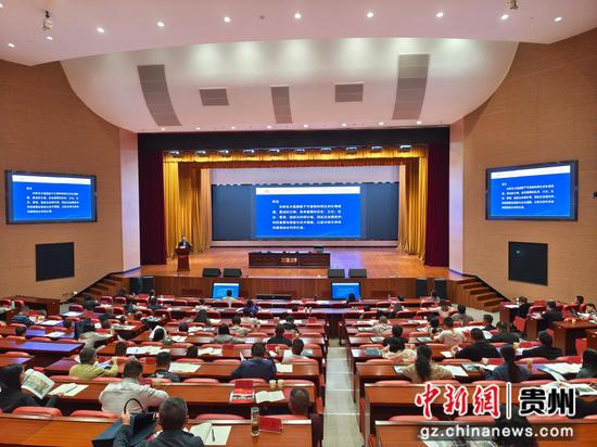 图为培训现场。