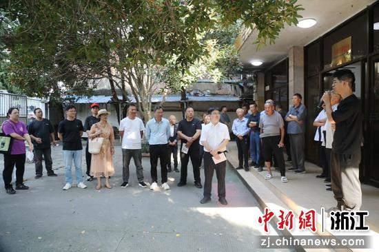 近日，“铭记光复史・共叙两岸情”主题活动现场。&nbsp;温岭市台办&nbsp;供图