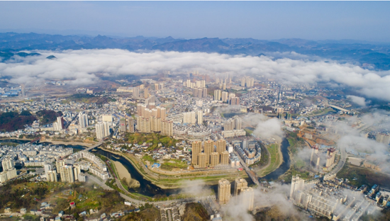 城市新貌 谢慧芳 摄