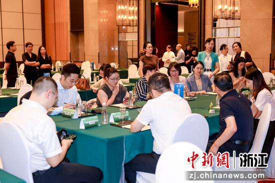 2025年9月，法企对接活动现场。宁波市贸促会供图