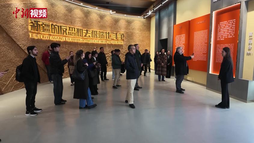 多国青年友人走进新疆 共睹丝路热土生机活力