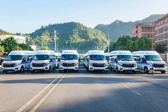 巡回诊疗车。习水县融媒体中心供图