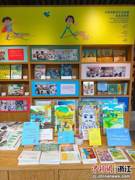 现场展示作品。谦寻&nbsp;供图