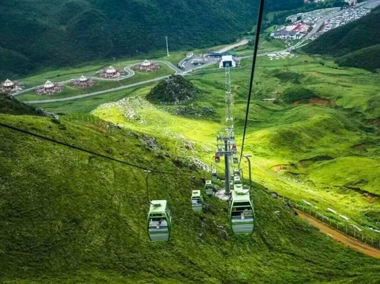 农行助力景区基础设施建设