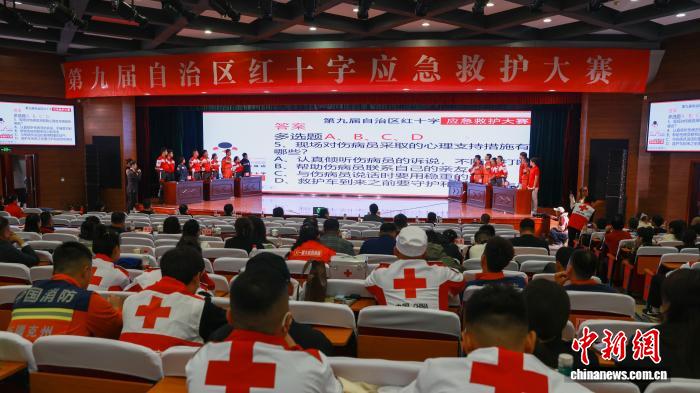 第九届新疆红十字应急救护大赛在乌鲁木齐举行
