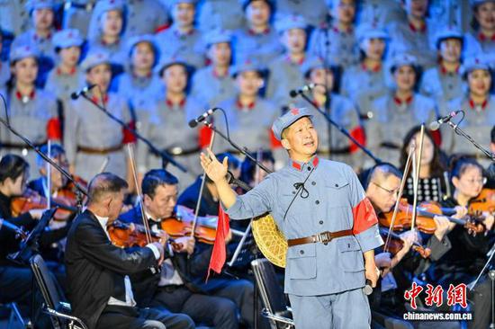 会师之地唱响长征赞歌 《长征组歌》唱响固原