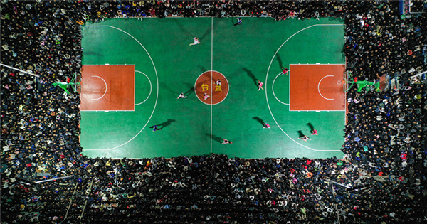 Rural basketball finals gains  popularity in Guizhou