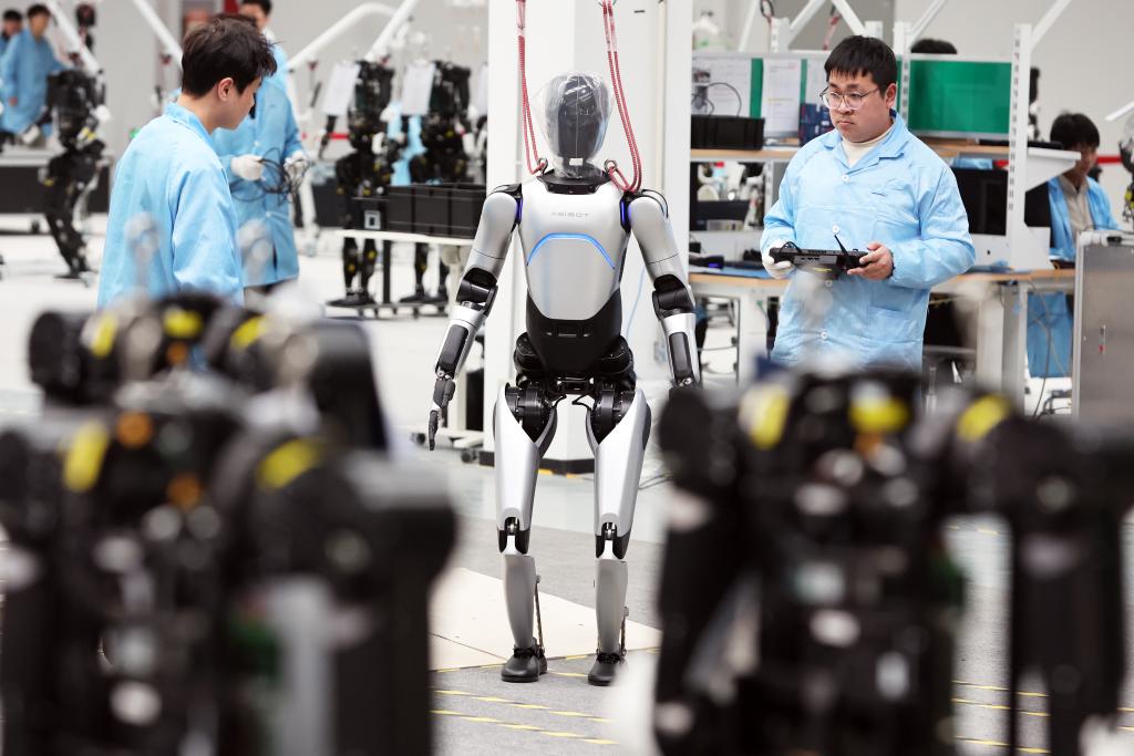 Shanghai's first humanoid robot factory begins mass production