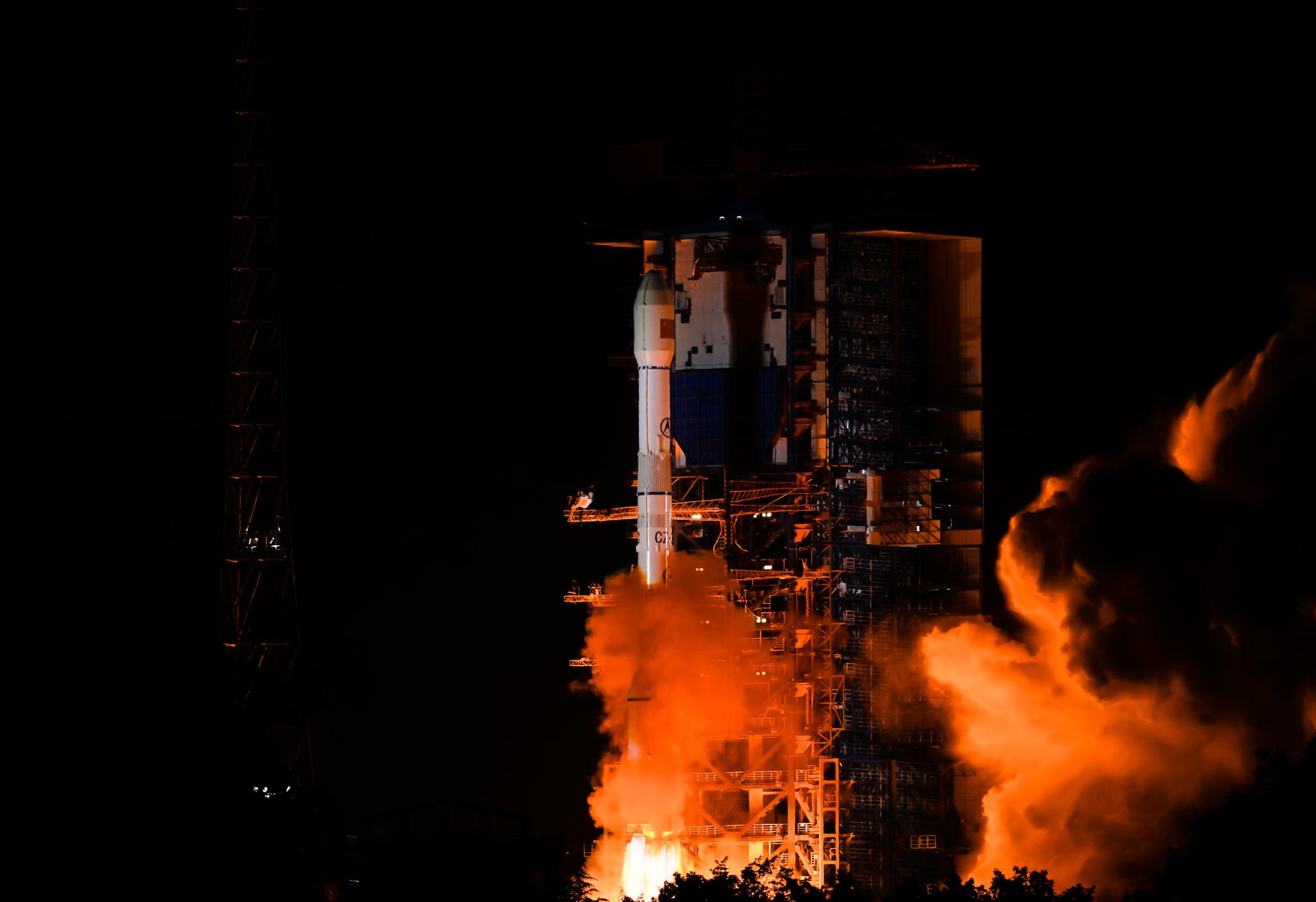 China sends new communication technology test satellite into space