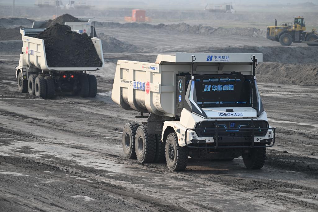 China launches world's first fleet of driverless mining trucks