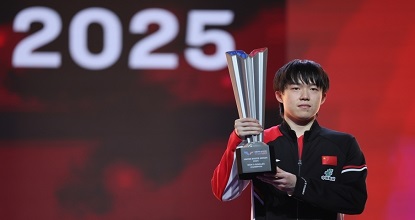 Wang Chuqin wins men's singles gold at WTT U.S. Smash