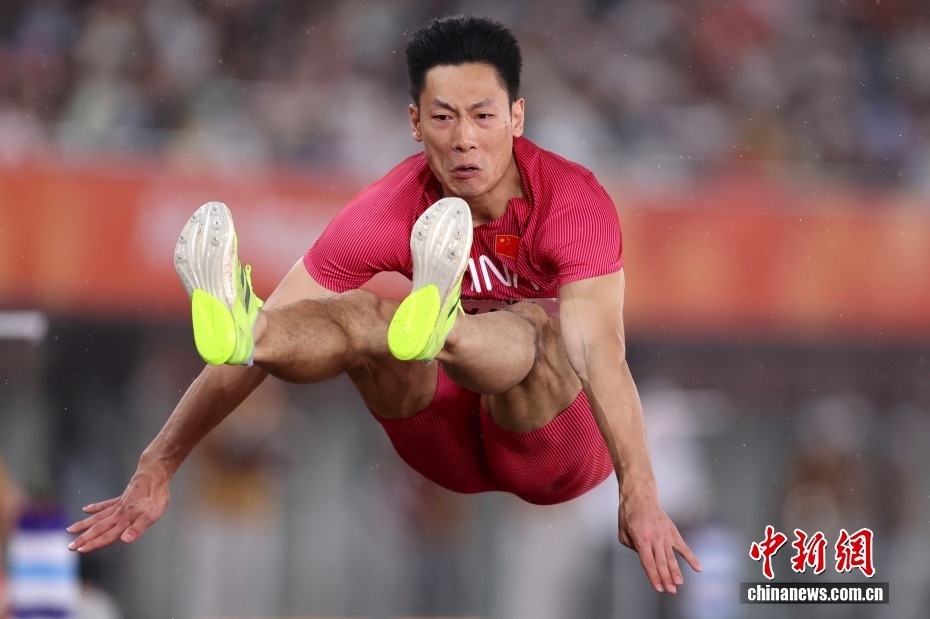 Shi Yuhao wins men's long jump gold at Aichi-Nagoya Asian Games